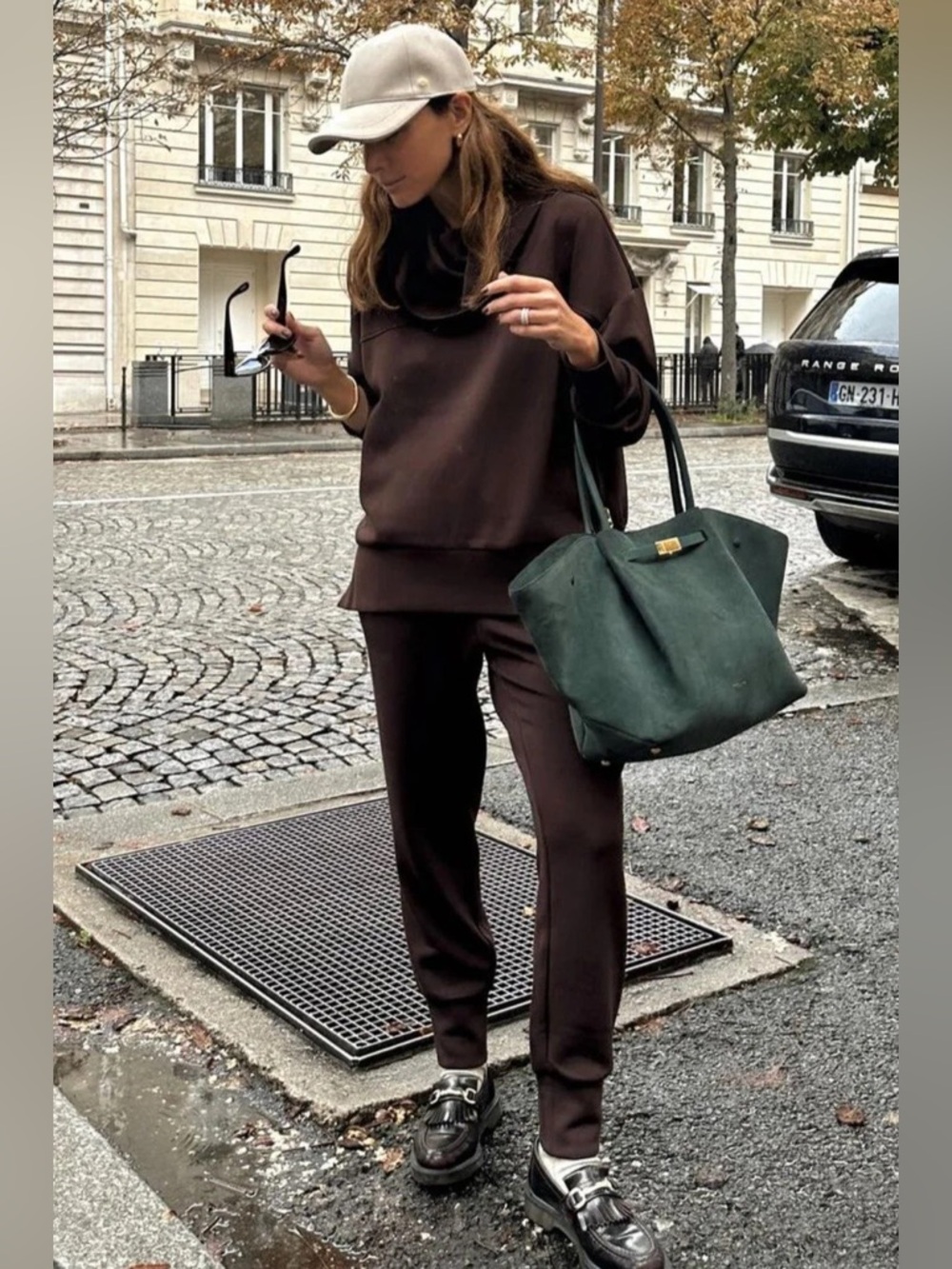 NWT Varley The Slim Cuff Pants 27.5" Coffee Bean - Picture 2 of 7